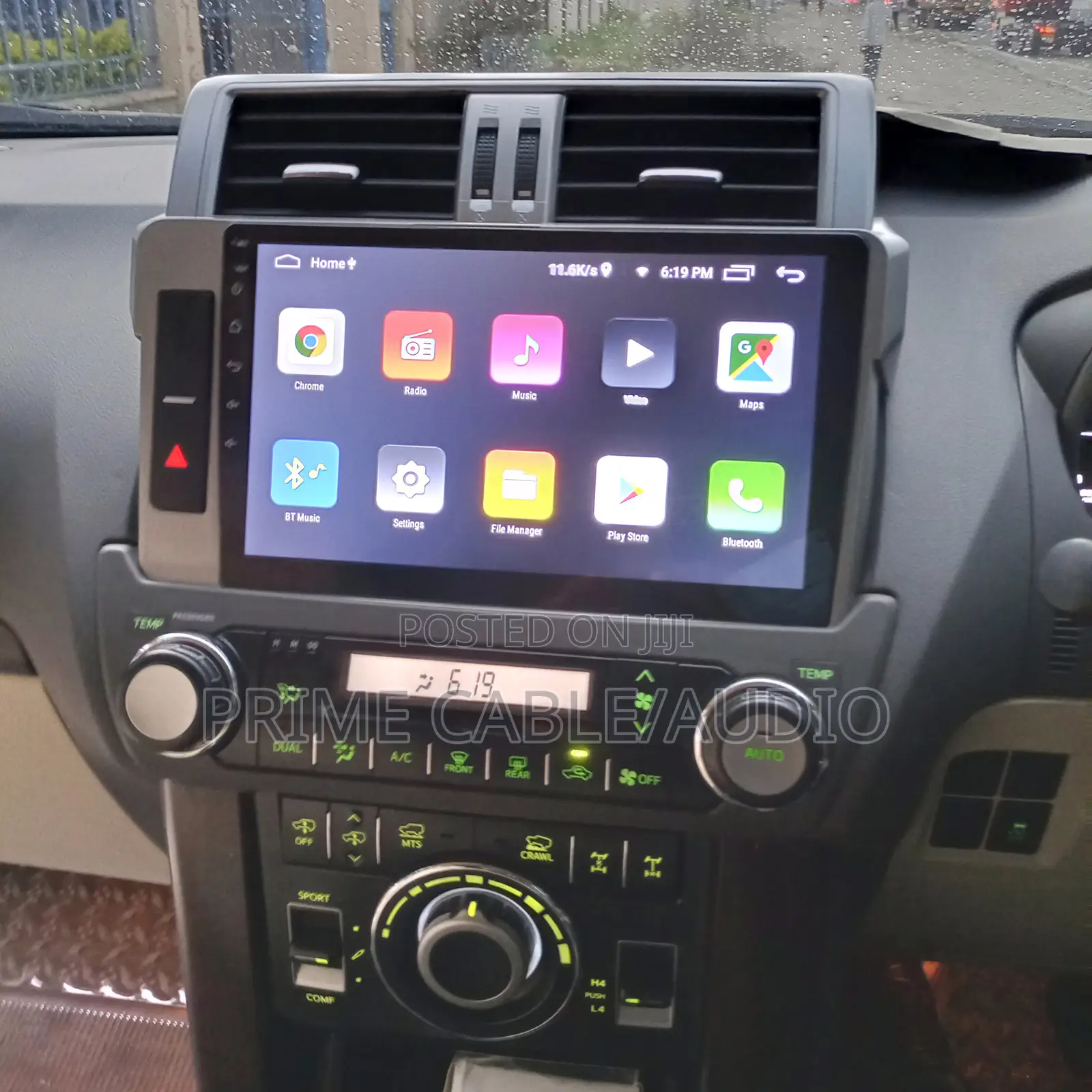Toyota Landcruiser 2014+ Fitted With Android Radio