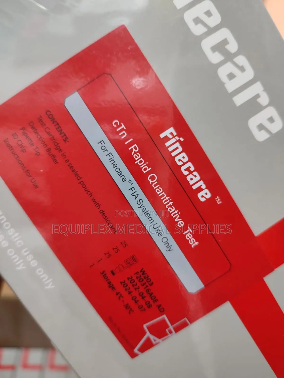 Finecare Ctni Rapid Quantitative Test / Finecare Reagent