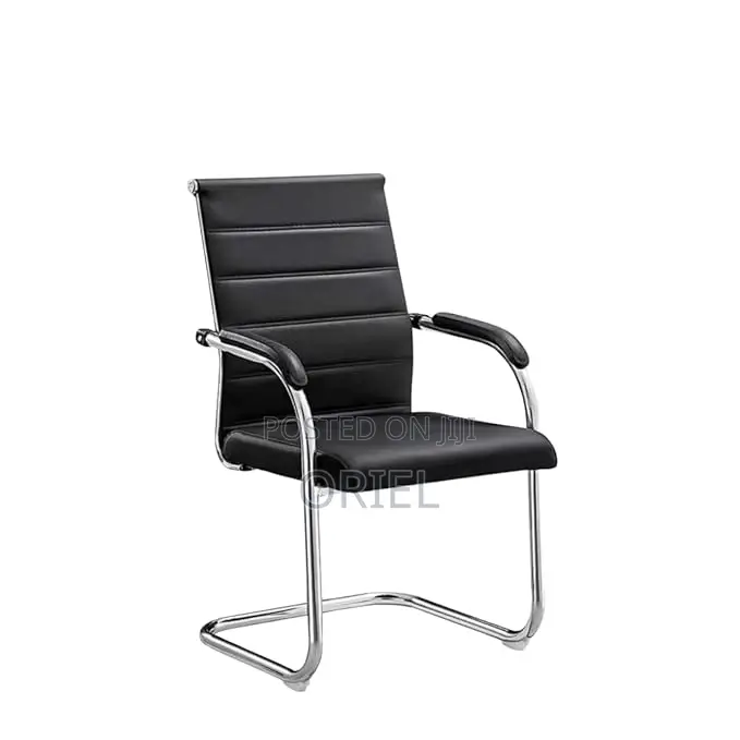 Office Waiting Chair : Executive Leather Visitor Chair