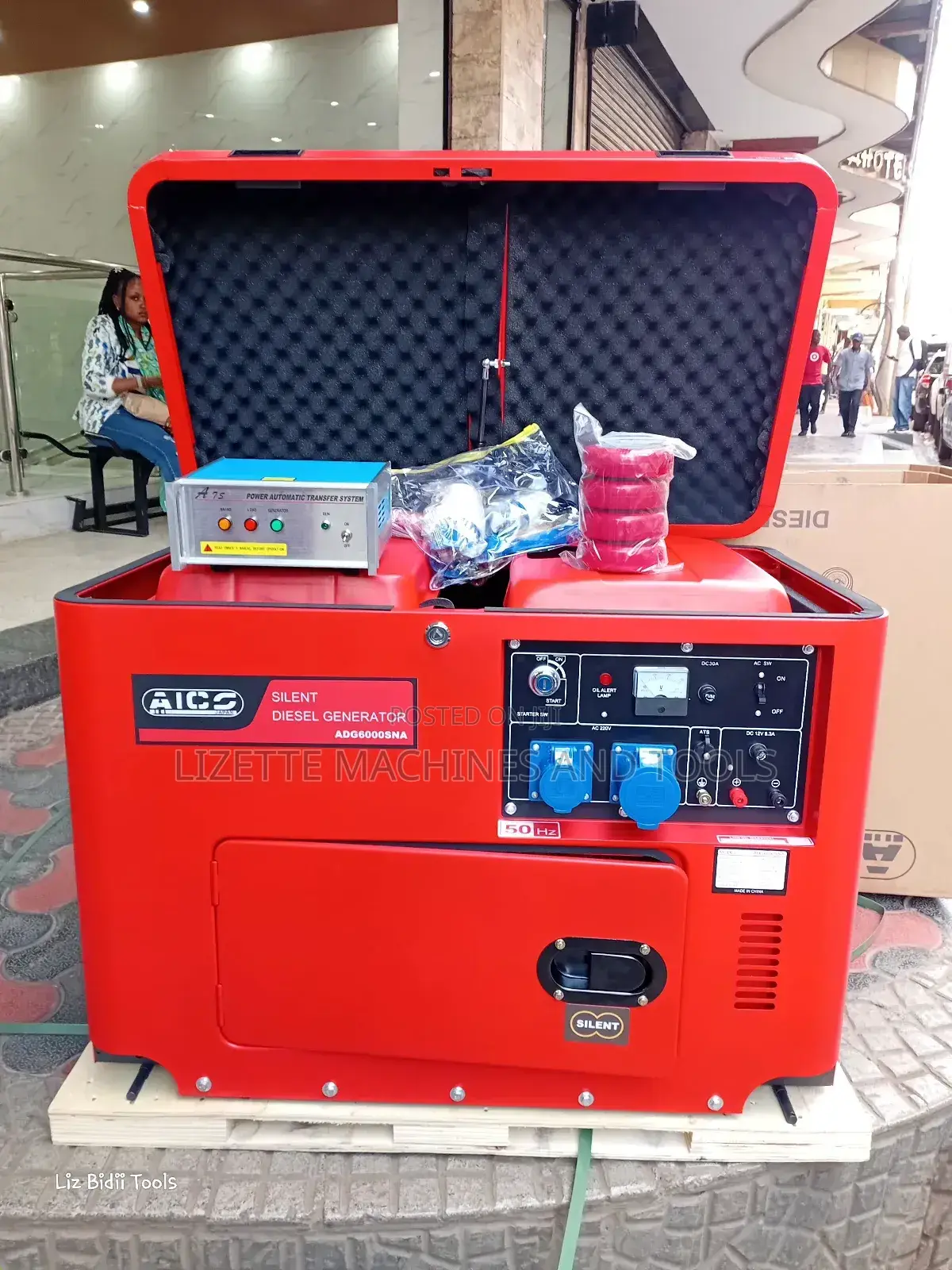 Aico 10kva Diesel Generator Single Phase With Ats