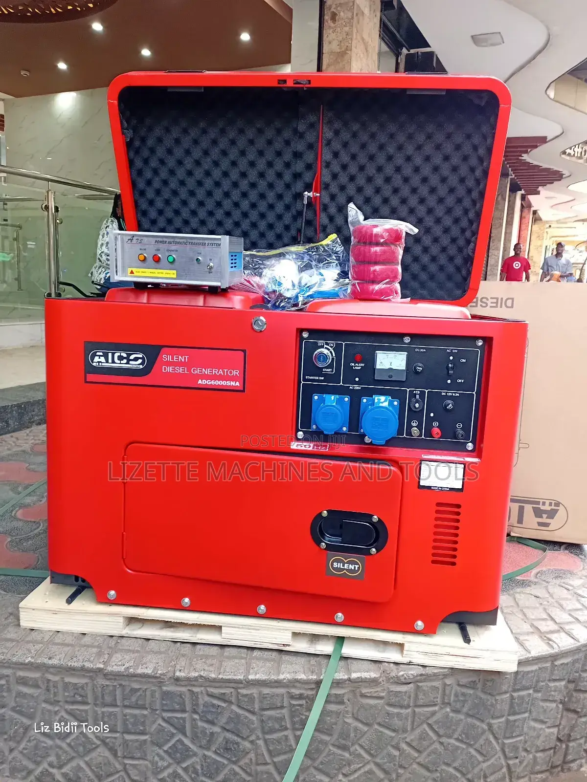 Aico 10kva Diesel Generator Single Phase With Ats