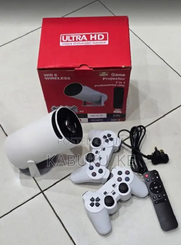 Hy300 Wifi Smart Android Projector With Gaming Console