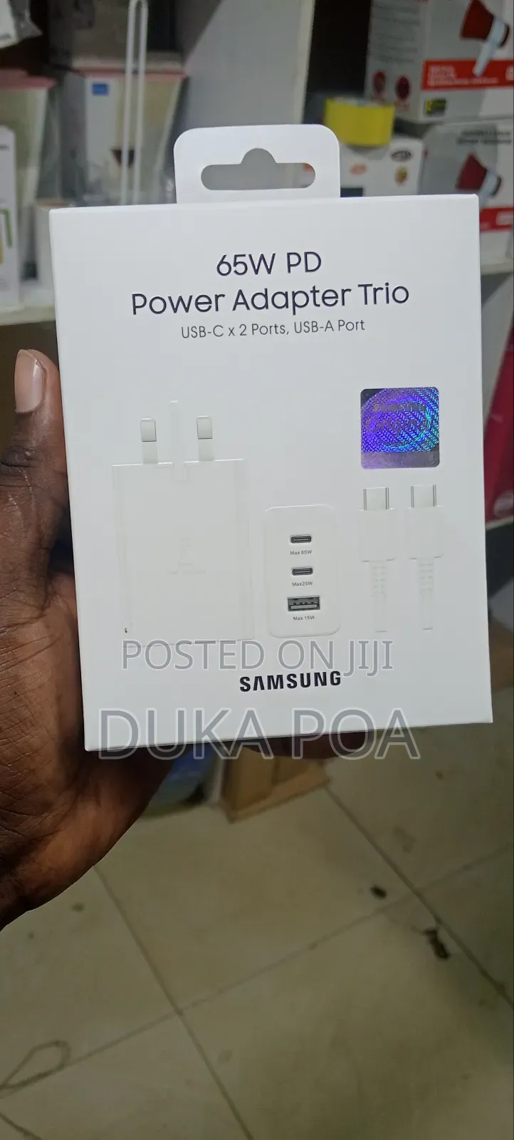 Samsung Fast Charger 65w Samsung C to C Charger