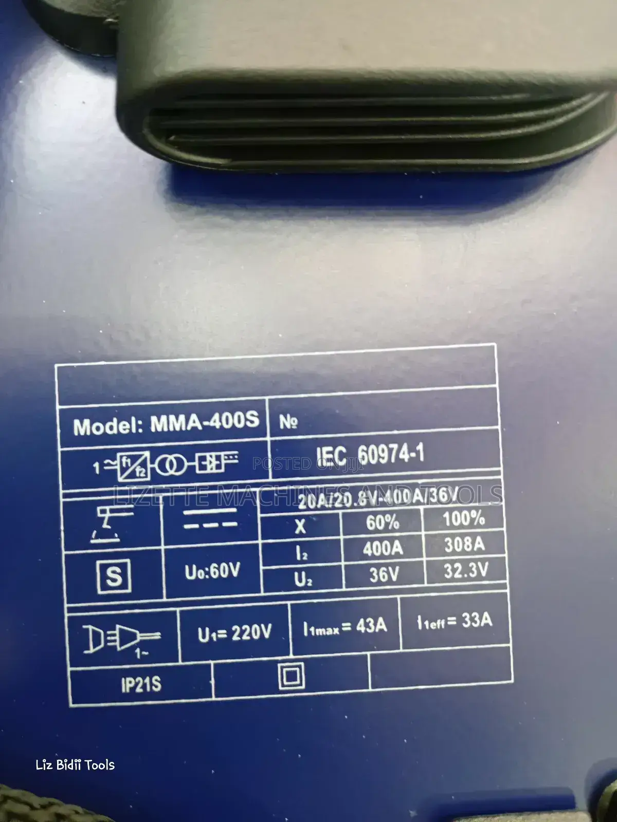Royce Mma-400s Welding Machine