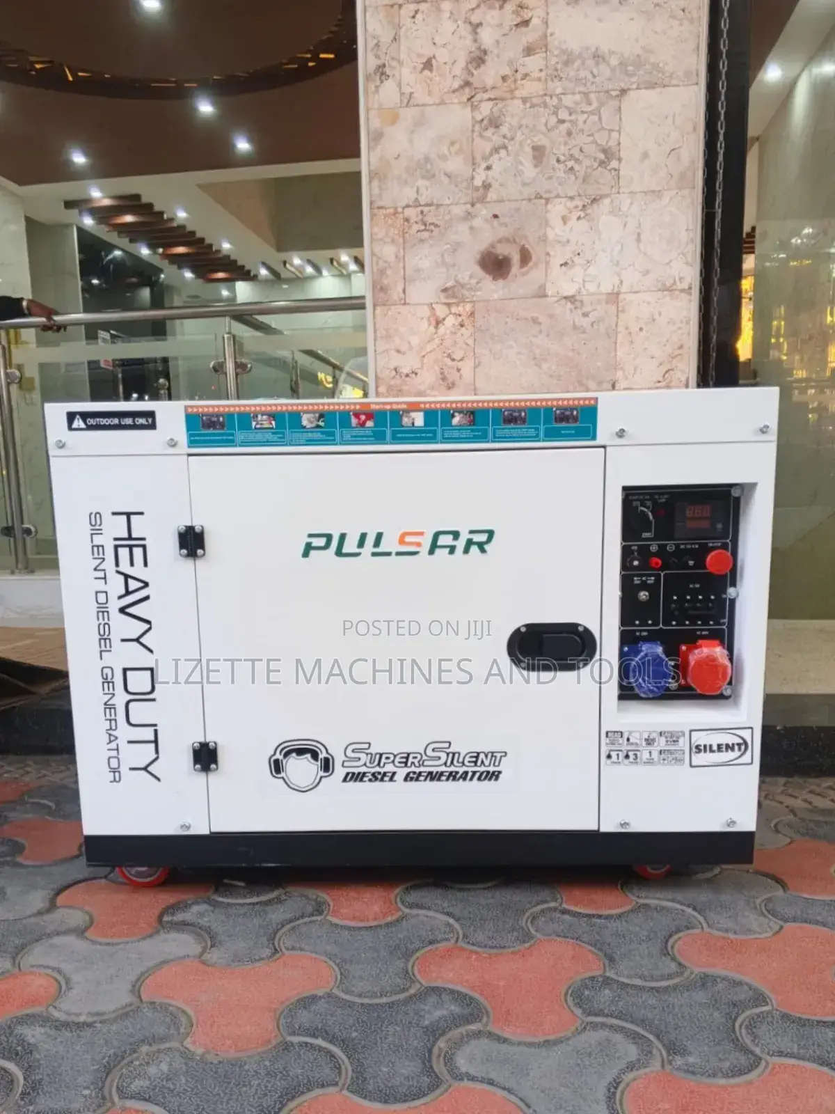 Pulsar 20kva Dual Phase Diesel Generator Air Cooled