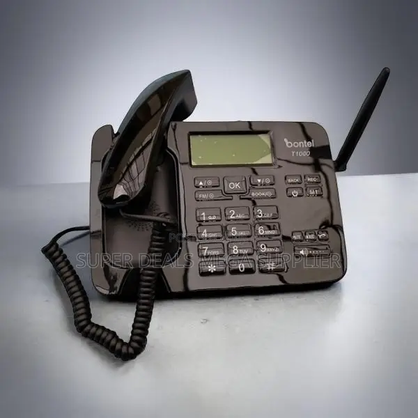 All Simcard High Quality Bontel T1000 Dual Sim GSM Fixed Desktop Phone