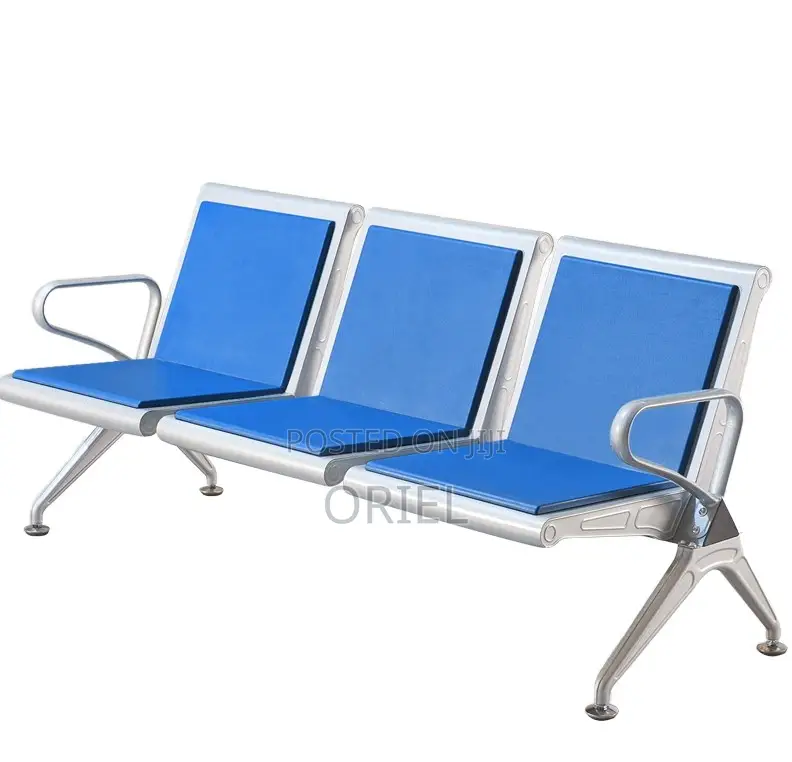Office Benches; Professional 3-Seat Waiting Room Bench