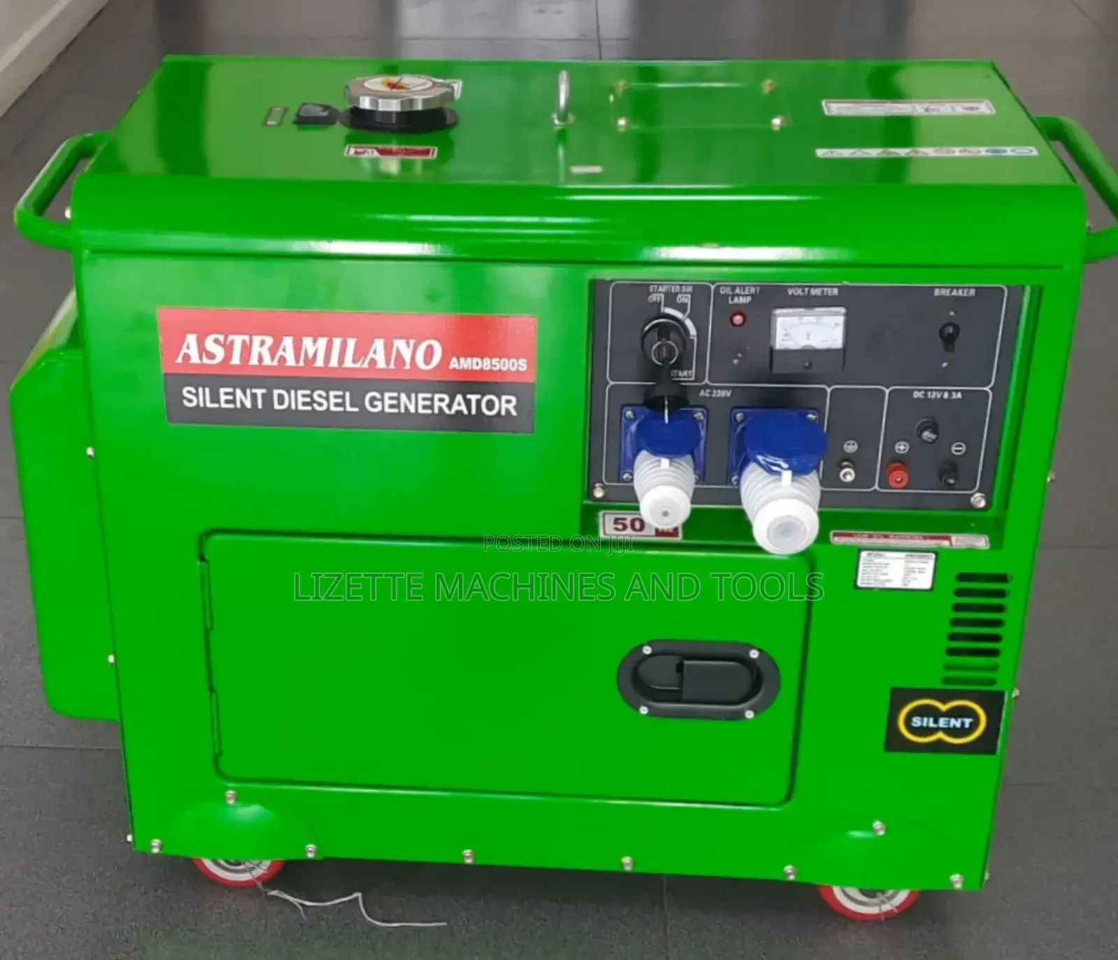 10kva Astramilano Diesel Generator Single Phase