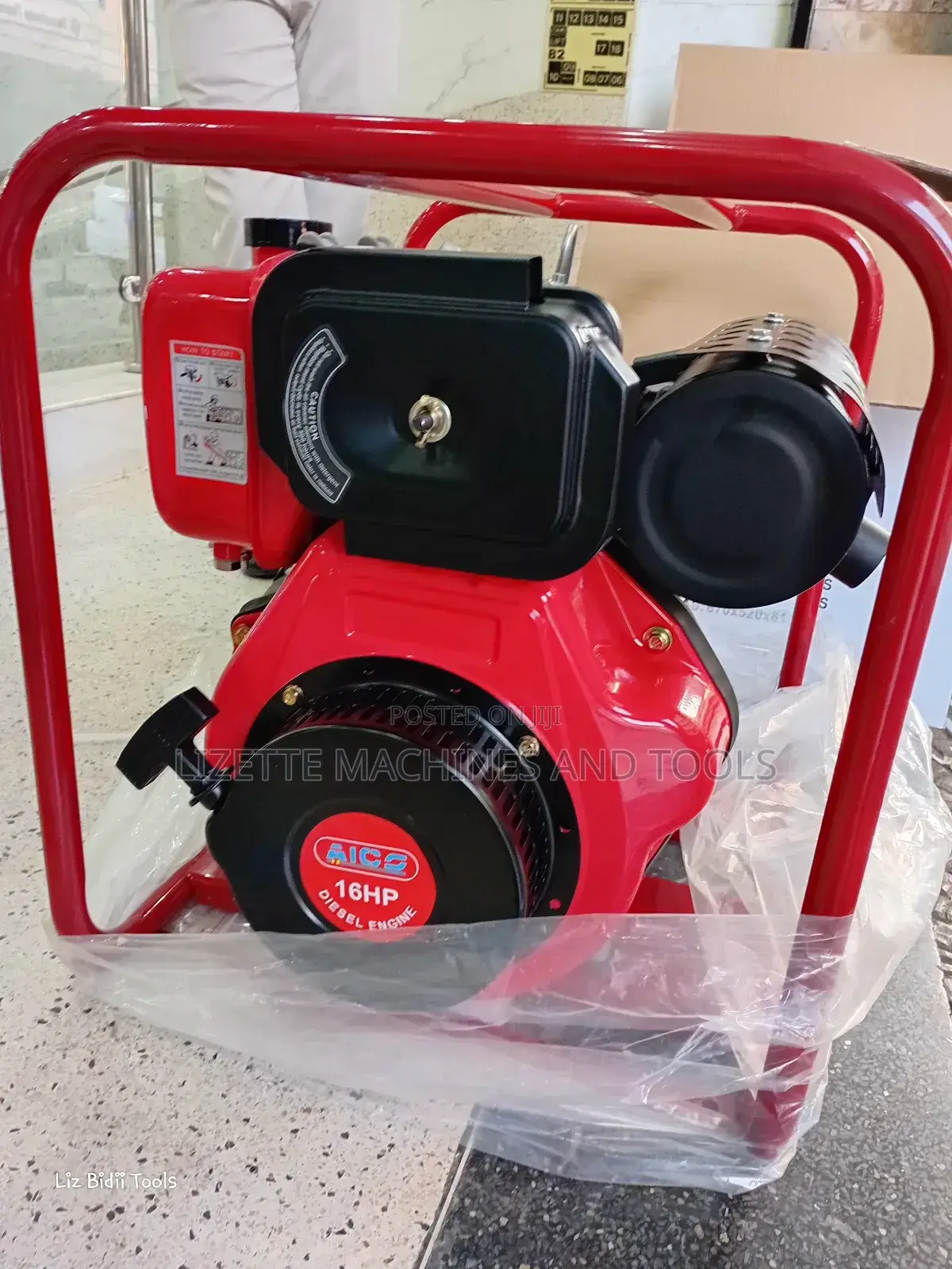 3 Inch Aico 16hp High Pressure Diesel Water Pump With 100m Head