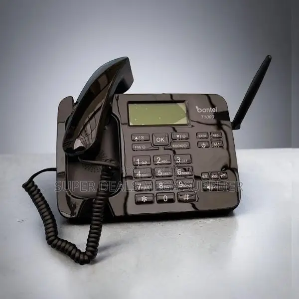 Redial Function Bontel T1000 Dual Sim GSM Fixed Landline Desktop Phone