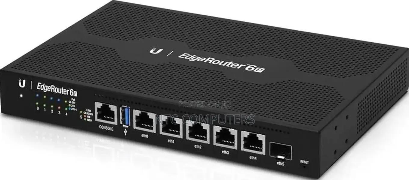 Ubiquiti Edgerouter Er-6p Gigabit Router With SFP