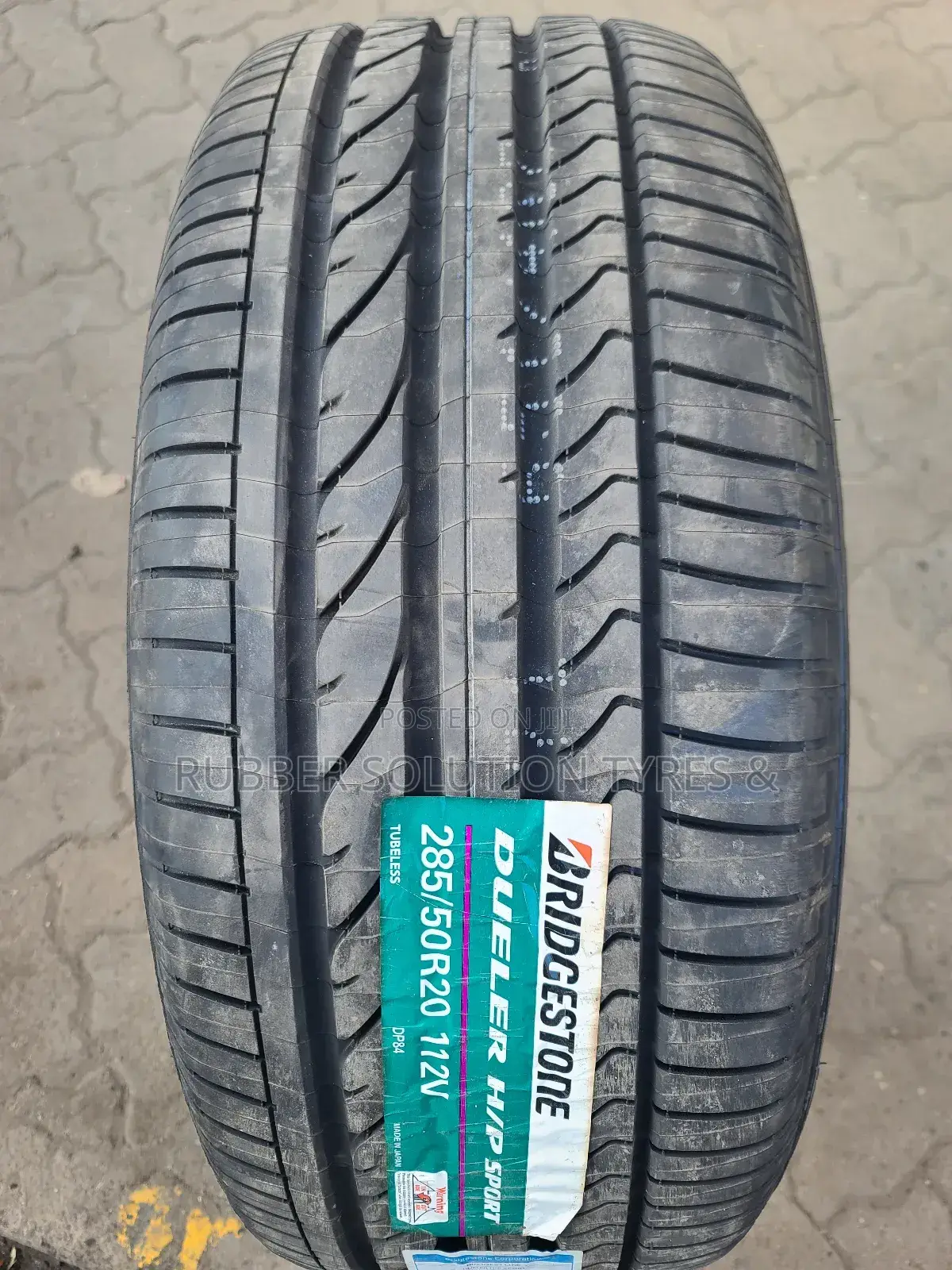 285 /50 R20 Bridgestone Tyres 112v Dueler H/P Sport