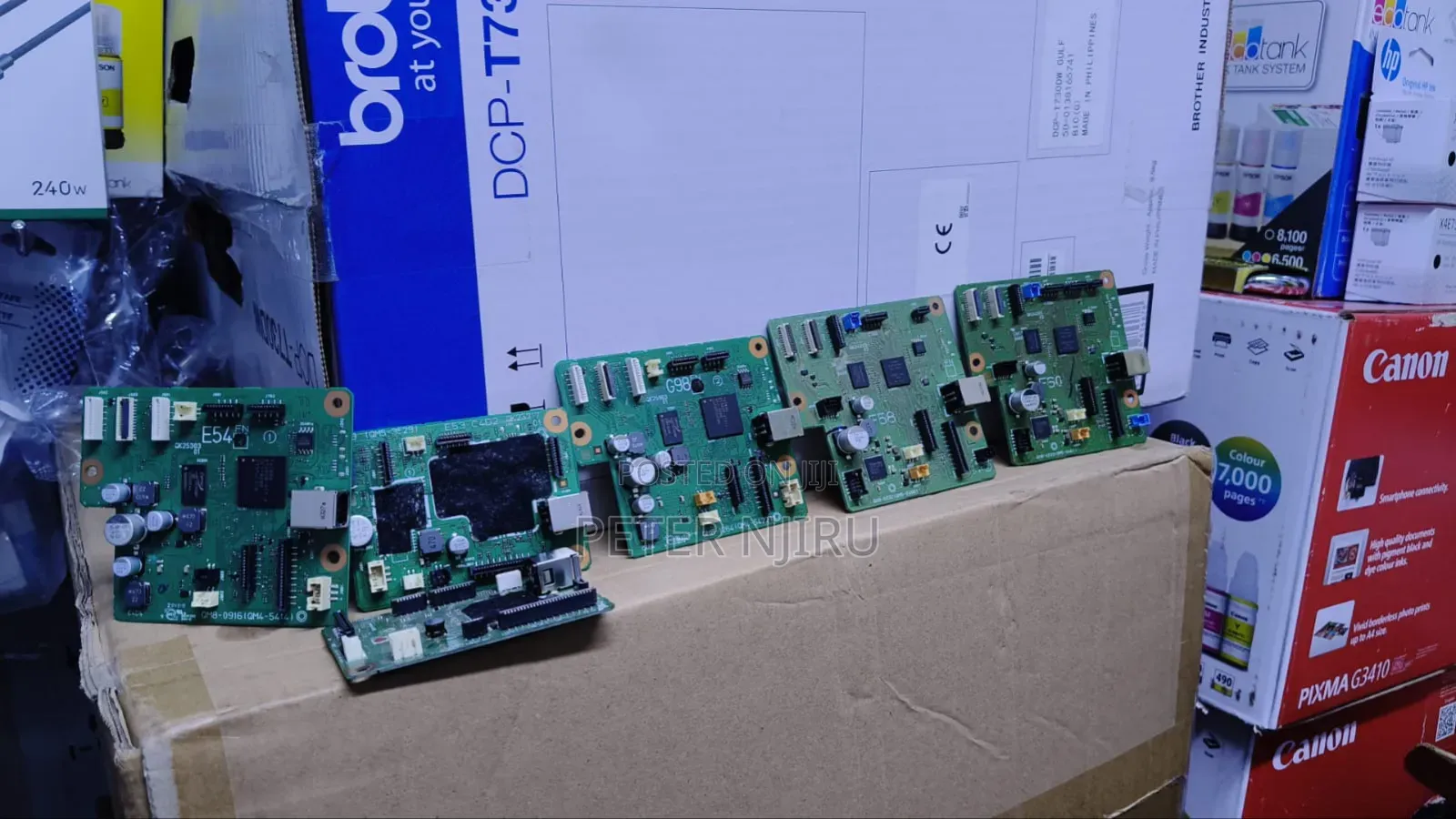 Canon 3420/G3411/G3410 Printers Motherboard (