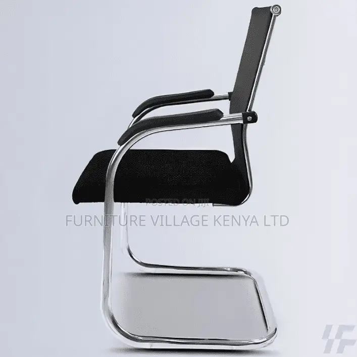 Office Chair; Mesh-back Visitor Office Chair