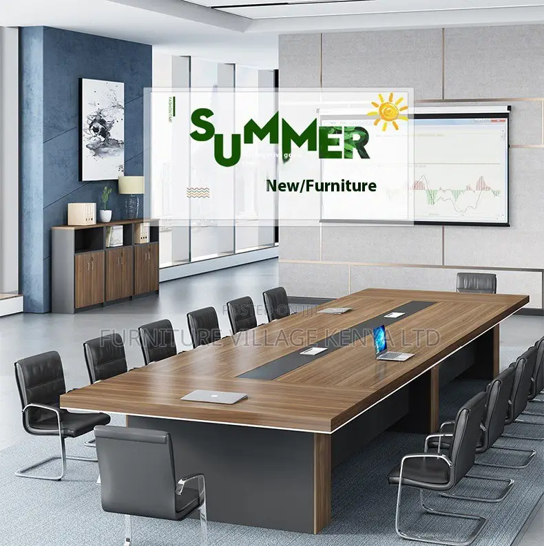 Boardroom Table; 3000mm Modern Boardroom Office Table