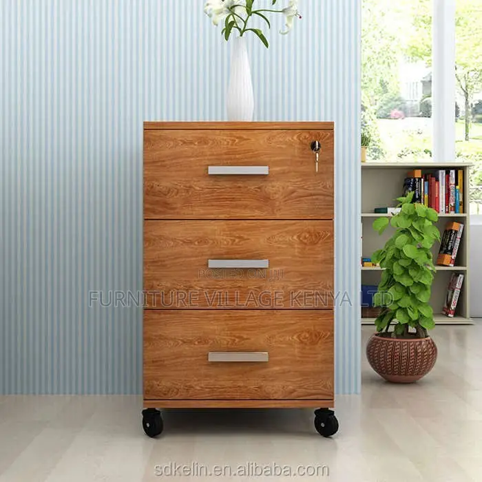 Office Cabinet; 3-drawers Office Filling Cabinet Pedestal