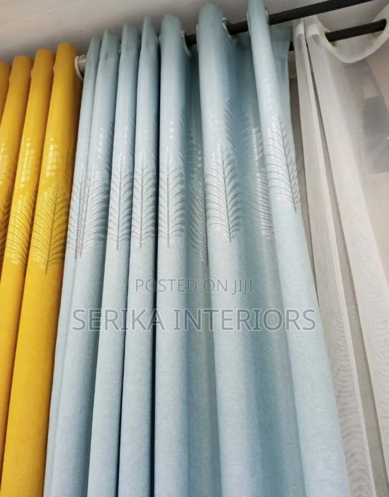 Pale Blue Curtains Curtains Environmental Friendly Robertson's