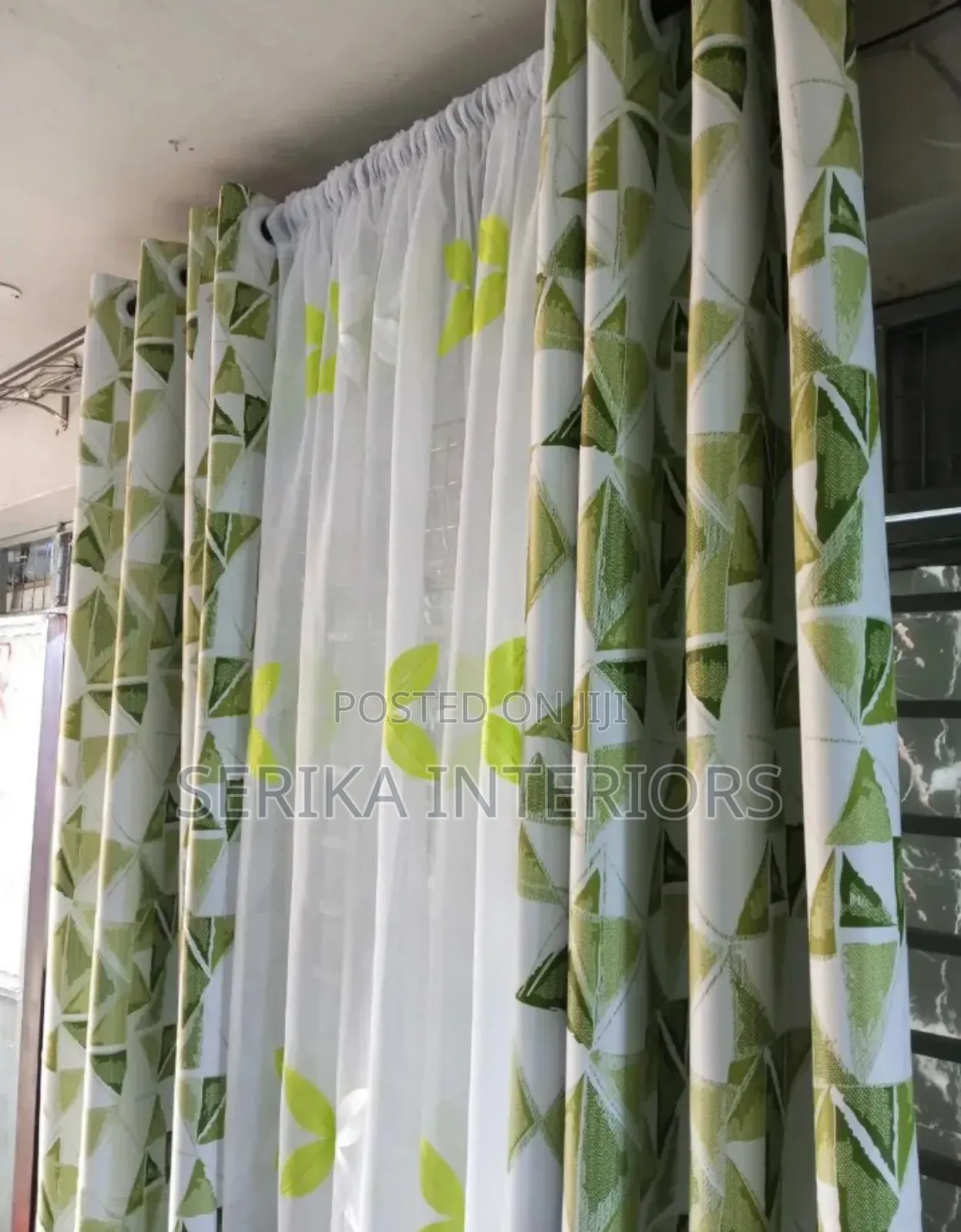 Matching Green Curtains Green Curtains Environmental Friendly