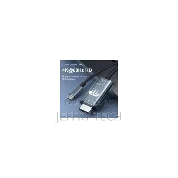 Usb-C to HDTV Cable for Home Office, at 60hz, Usb Type-C to Hdmi Ca
