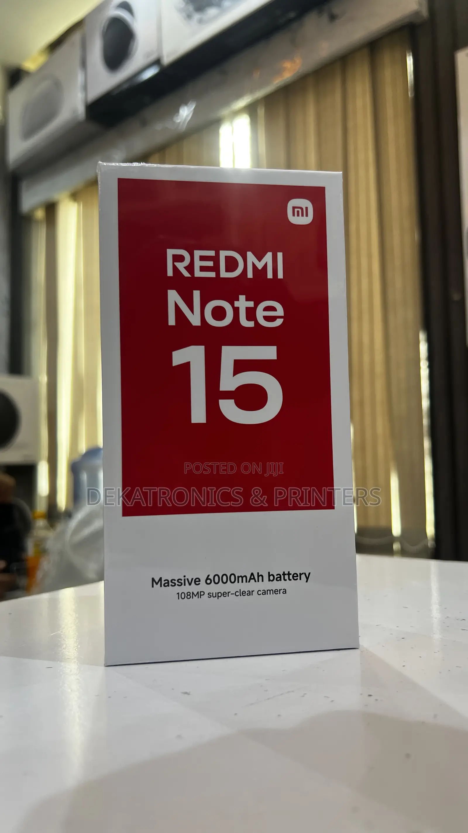 New Xiaomi Redmi Note 15 256 GB Black