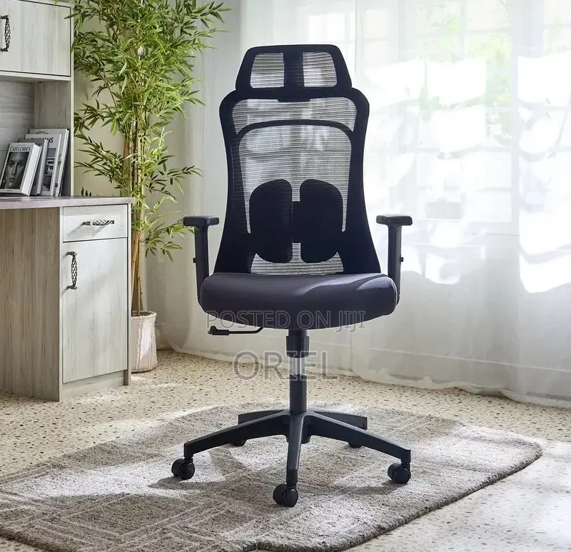 Office Chair : High-Back Ergonomic Office Chair