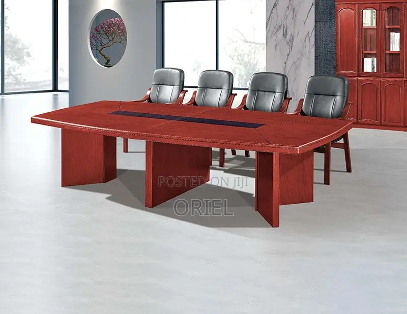 Office Boardroom Table : Executive Mahogany Boardroom Table
