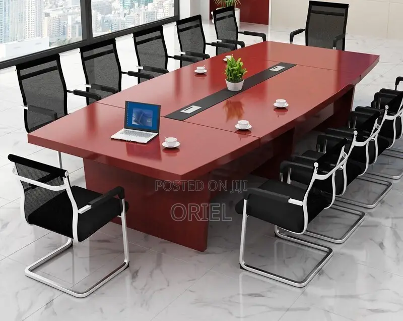 Office Boardroom Table : Executive Mahogany Boardroom Table