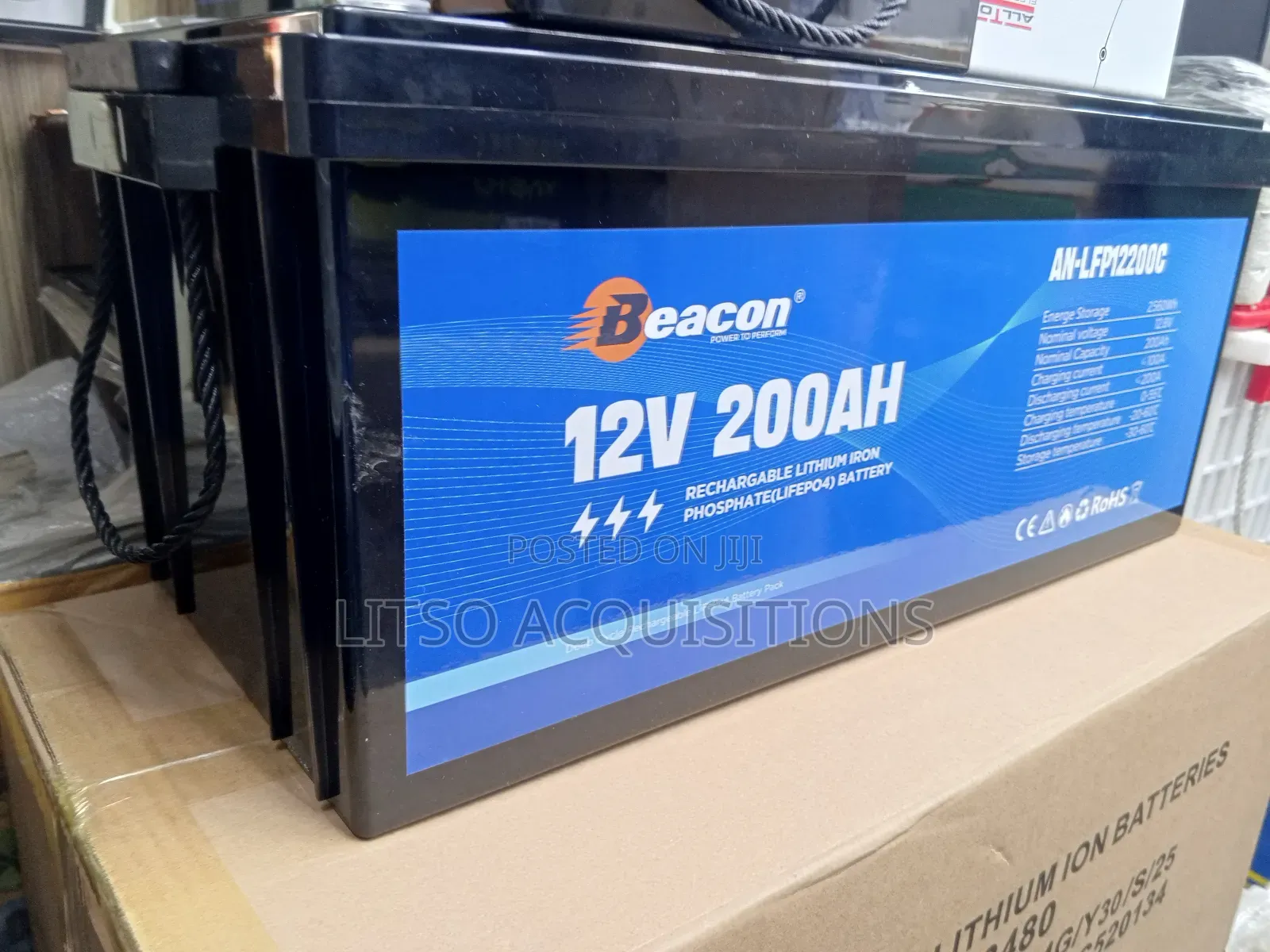 200ah 12v Beacon Energy Lithium Battery – Strong Reliable Backup