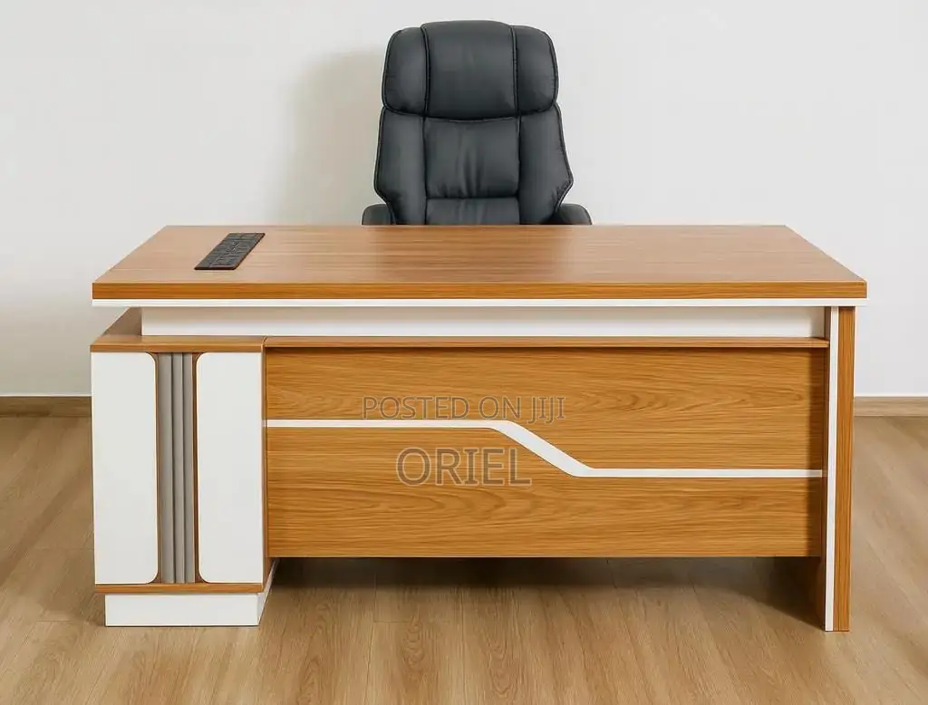 Office Desk : 1.6m L-Shaped Office Executive Desk