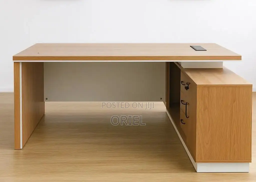 Office Desk : 1.6m L-Shaped Office Executive Desk