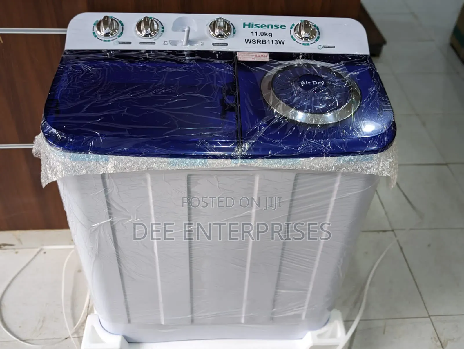Hisense Washing Machine 11kg Twin Tab