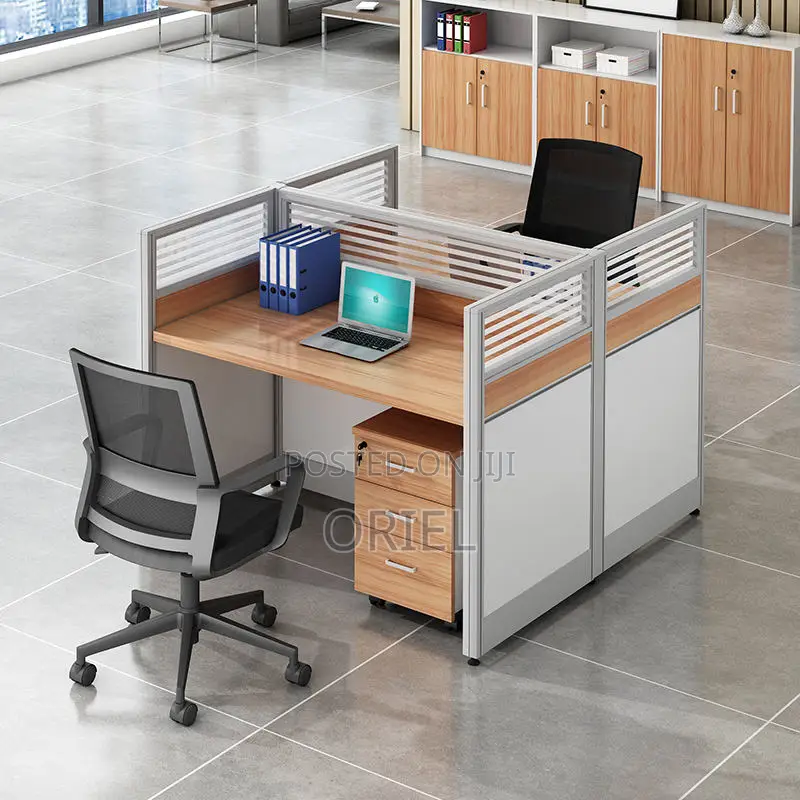 Office Workstation : 2-Way Cubicle Office Workstation