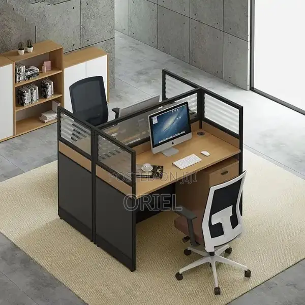 Office Workstation : 2-Way Cubicle Office Workstation