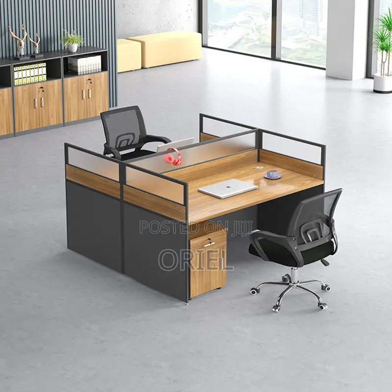 Office Workstation : 2-Way Cubicle Office Workstation