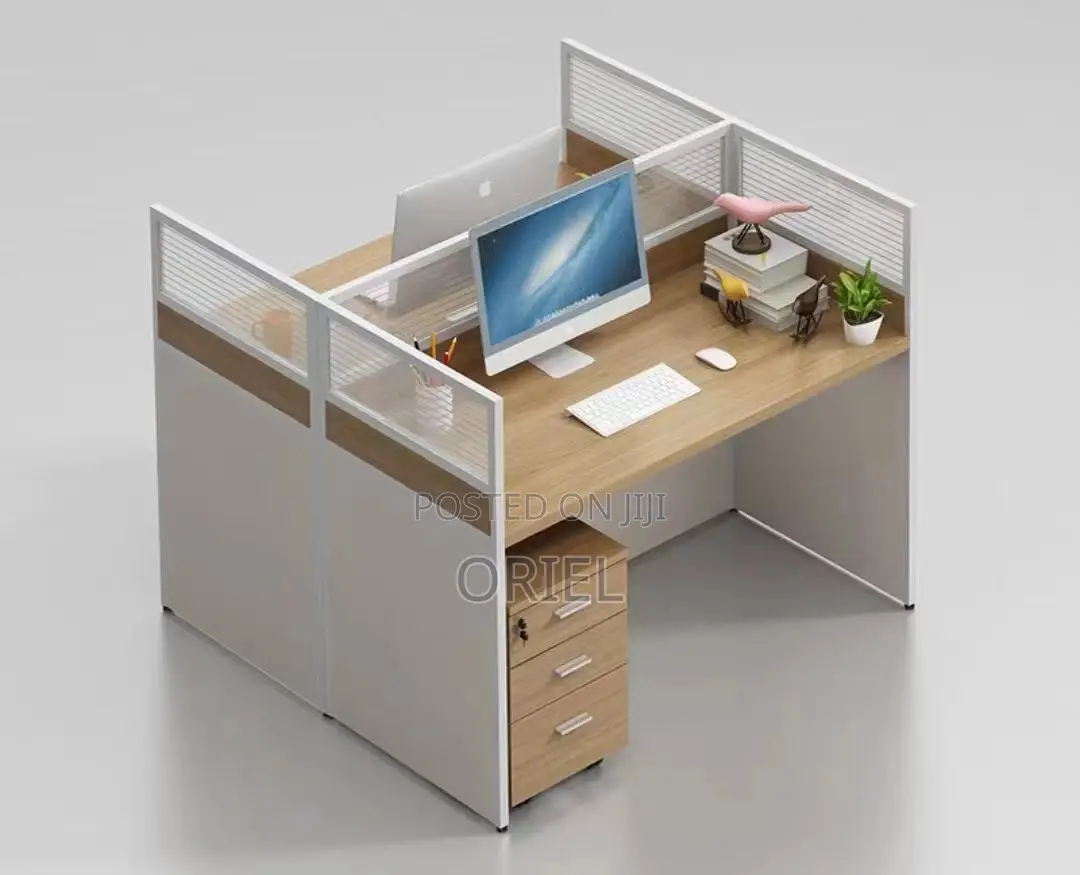 Office Workstation : 2-Way Cubicle Office Workstation