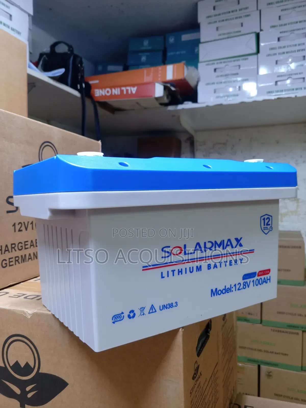 100ah Solarmax Lithium Battery 12v – Compact Powerful
