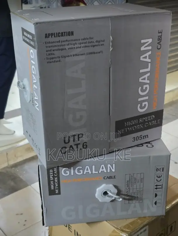 Gigalan Cat 6 Indoor Cable 305m