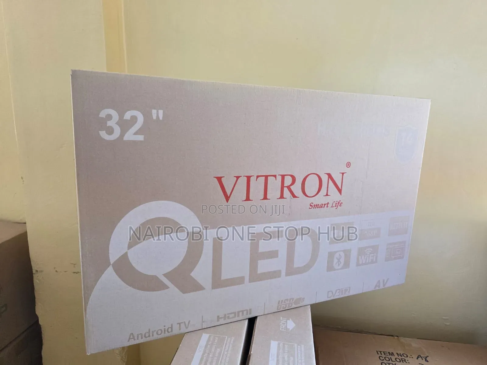Vitron 32 Inches Qled Smart Frameless TV