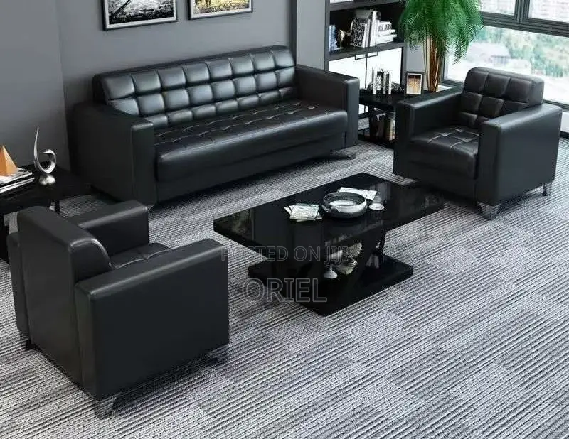 Modern Office Sofa : 5-Seater Executive Office Sofa