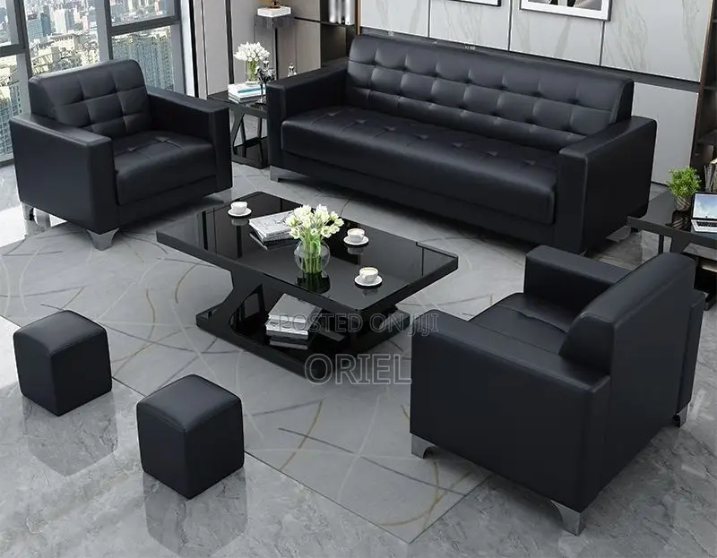 Modern Office Sofa : 5-Seater Executive Office Sofa