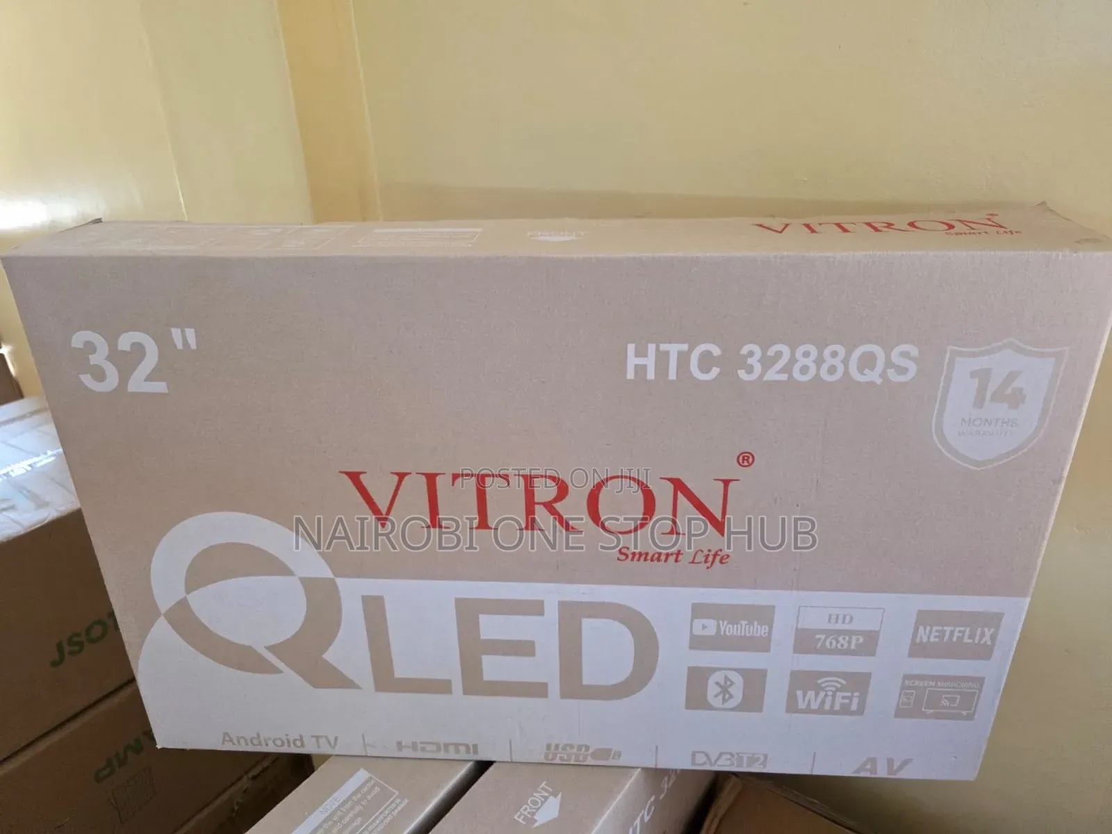Vitron 32 Qled Smart Television With Bluetooth