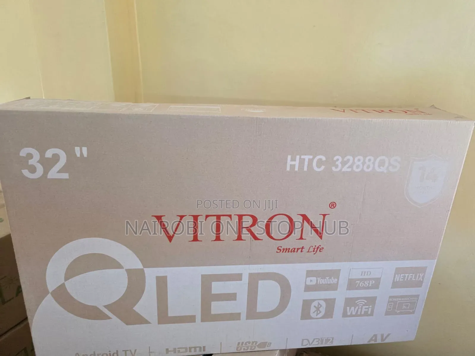 Vitron 32 Qled Smart Television With Bluetooth