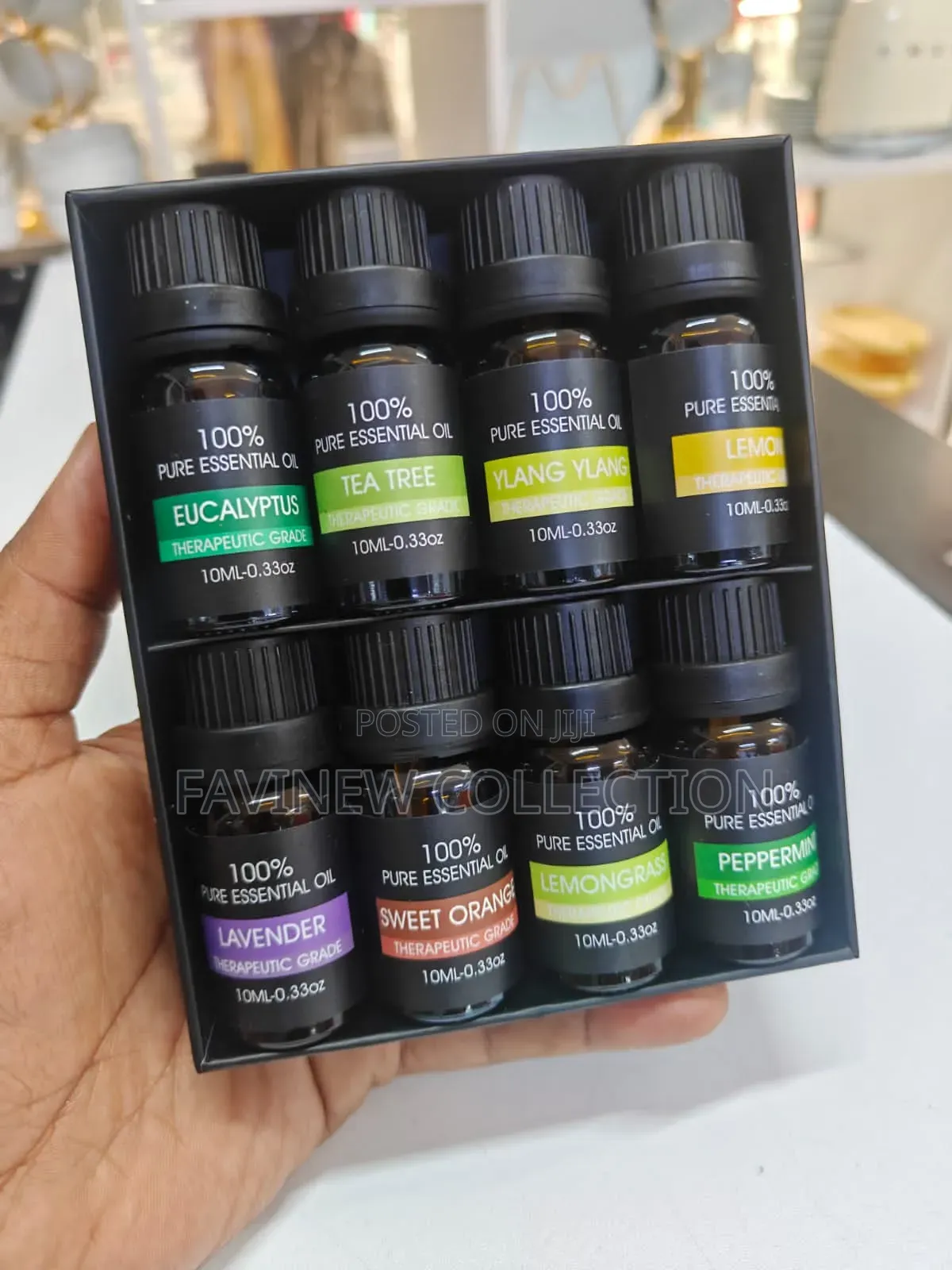 8pc Set 100% Pure Natural Aromatherapy Essential Oils