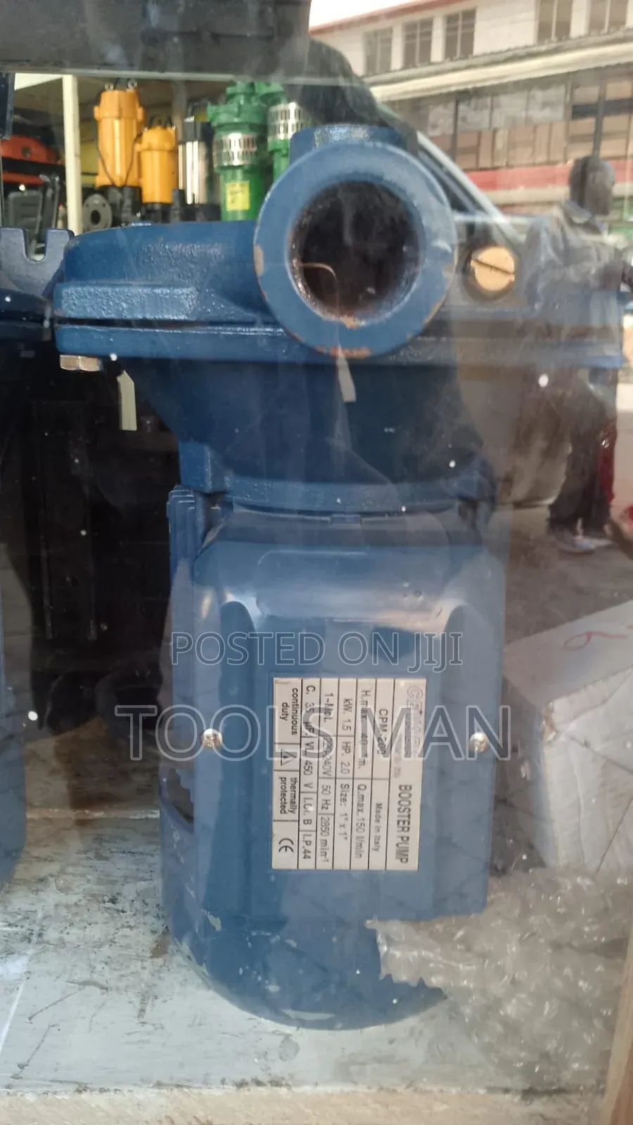 2hp Cevada Booster Pump 1.5kw 40m.