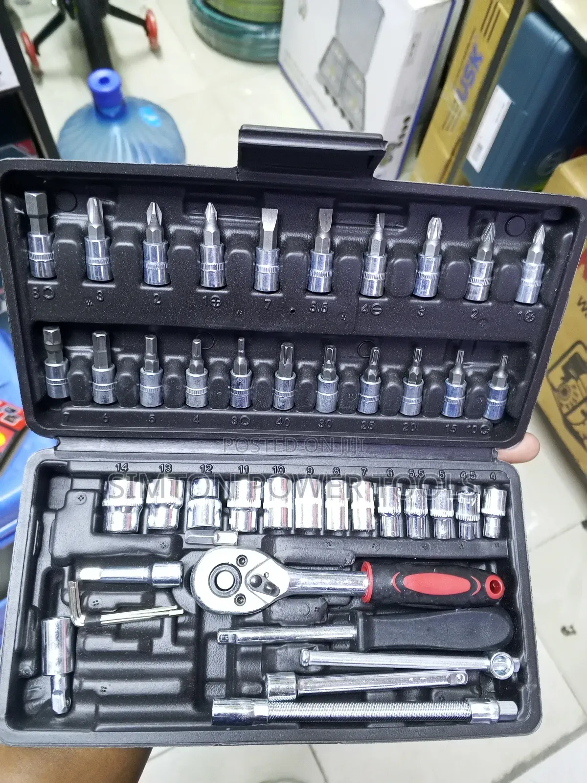 46 Piece Hand Tool Wrench Kit