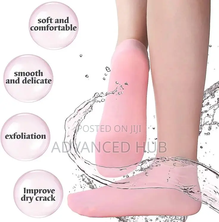 Silicon Gel Moisturizing Foot Care Socks
