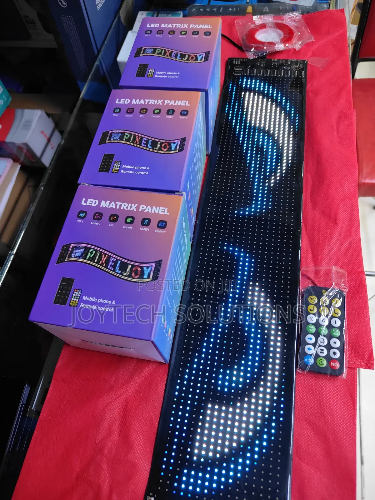 Remote Control+Mobilephone Controled Led Matrix Panel