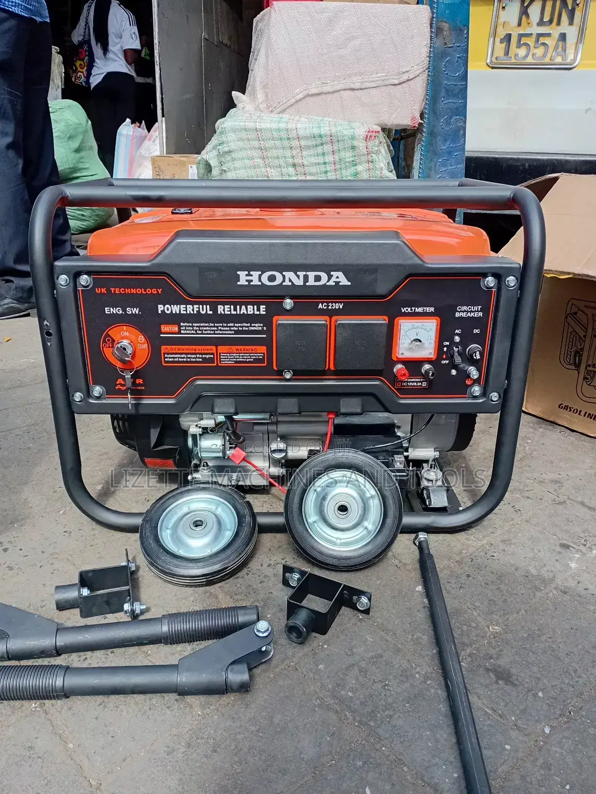 Honda 7.5kva Petrol Generator- Keystart