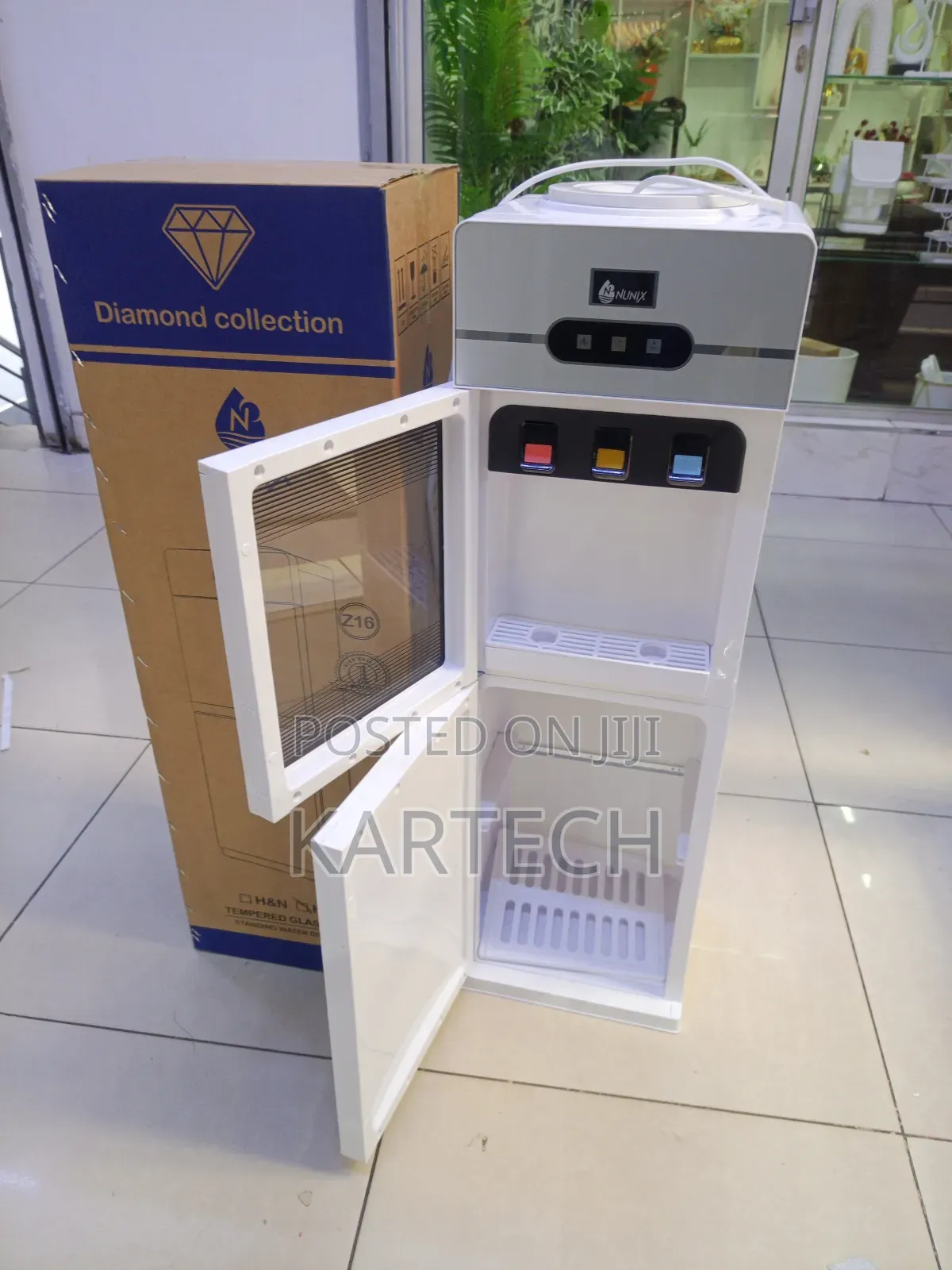 Nunix Z16c Free Standing 3 Taps Hot, Normal Cold Water Dispenser