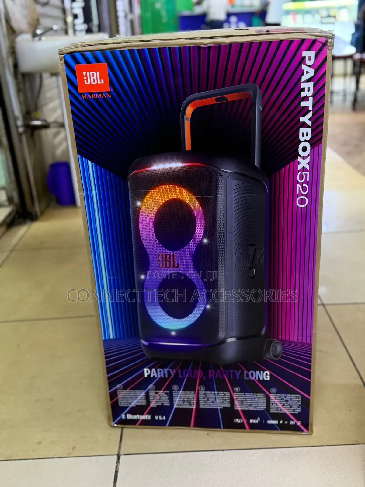 Jbl Partybox 520 Portable Party Speaker.